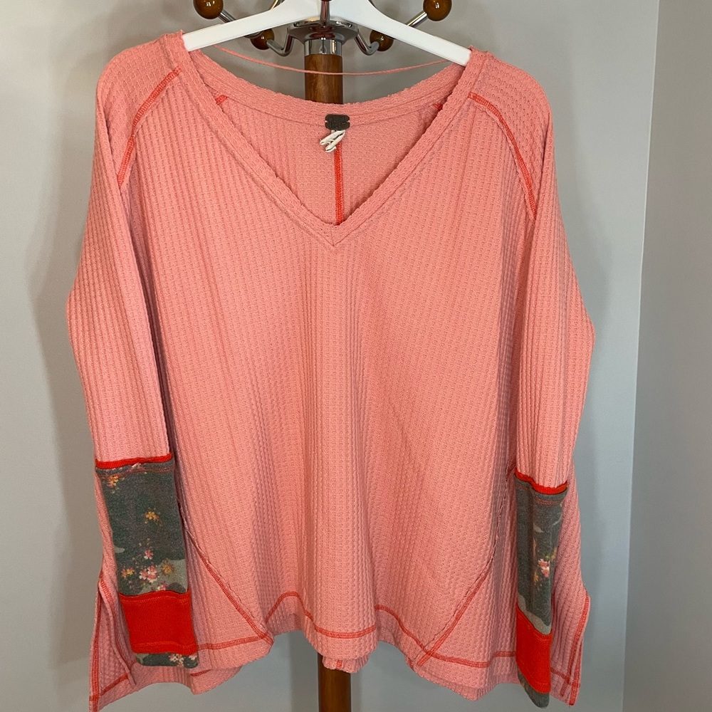 Free People lounging shirt